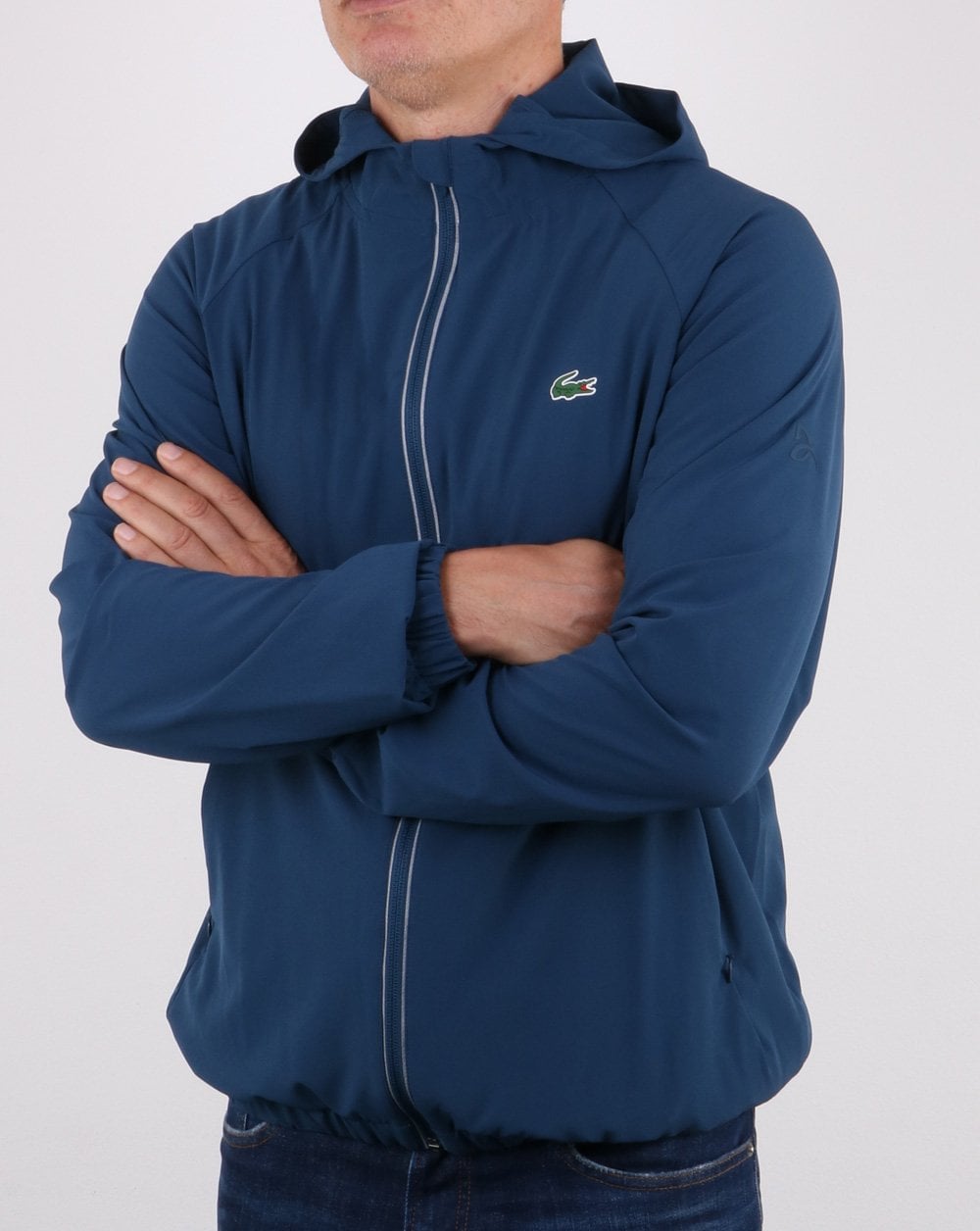 Lacoste Sport Performance Jacke mit Kapuze Azurit/Schwarz