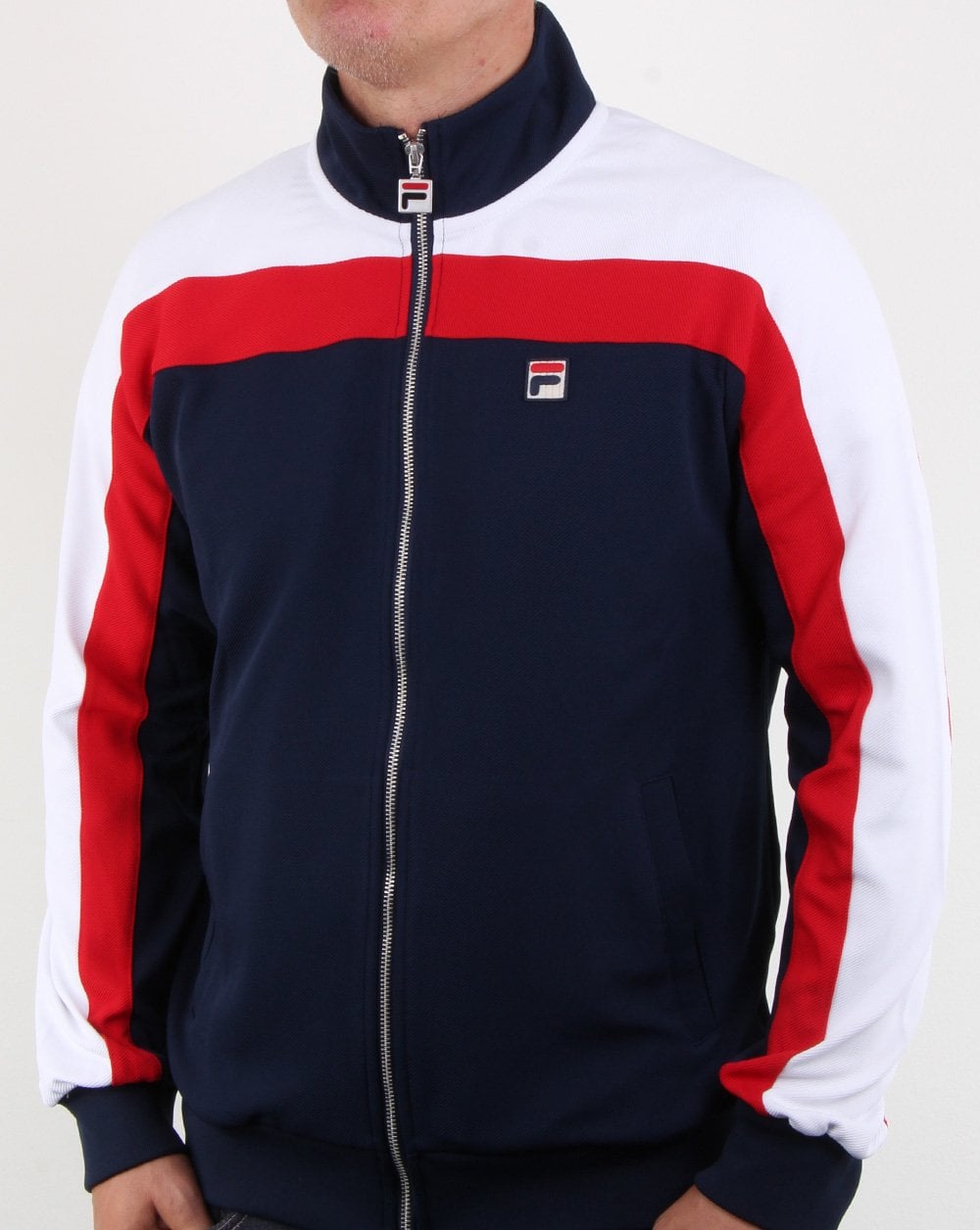Fila Vintage fila Colours Track Top Navy/red/white