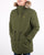 Lyle And Scott detachable Fur Fleece lined Parka Green