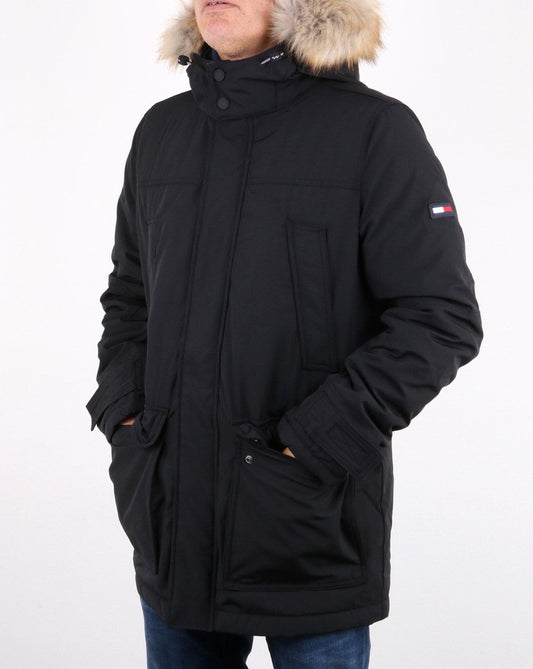 Tommy Jeans Tommy Hilfiger Technischer Parka Tommy Black