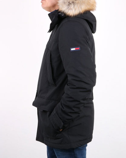 Tommy Hilfiger Technischer Parka Tommy Black