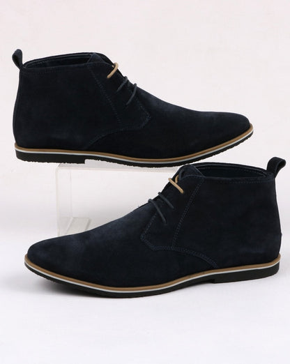 80er Casual Classics Desert Boots Marineblau