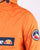 Ellesse Quarter Zip Overhead Jacket Orange