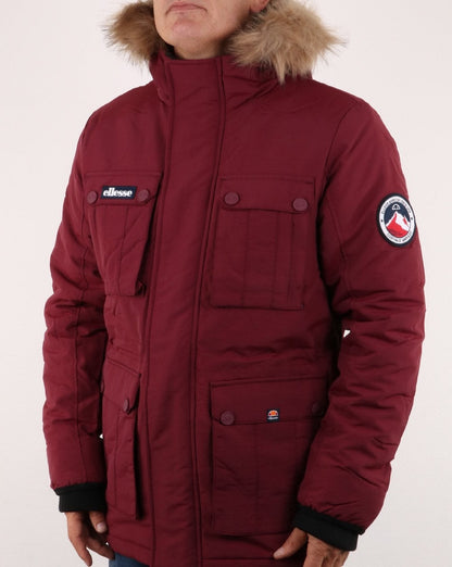 Ellesse Parka Burgund