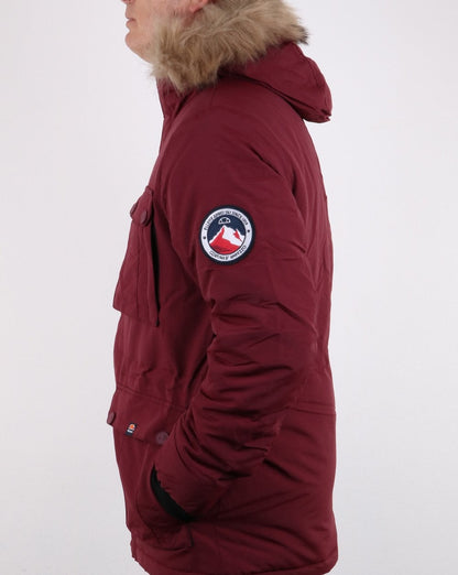 Ellesse Parka Burgund