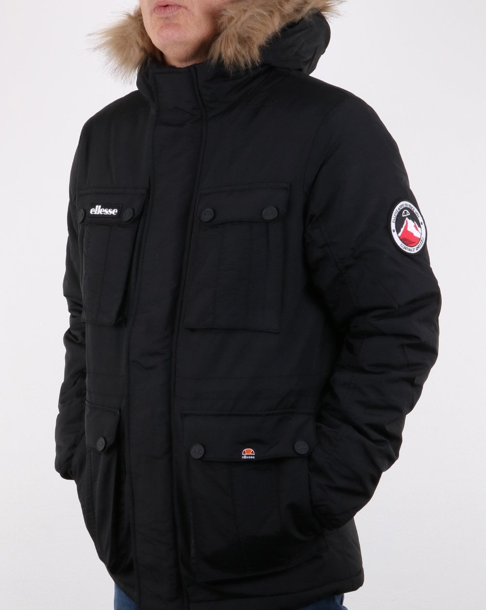 Ellesse Parka Schwarz