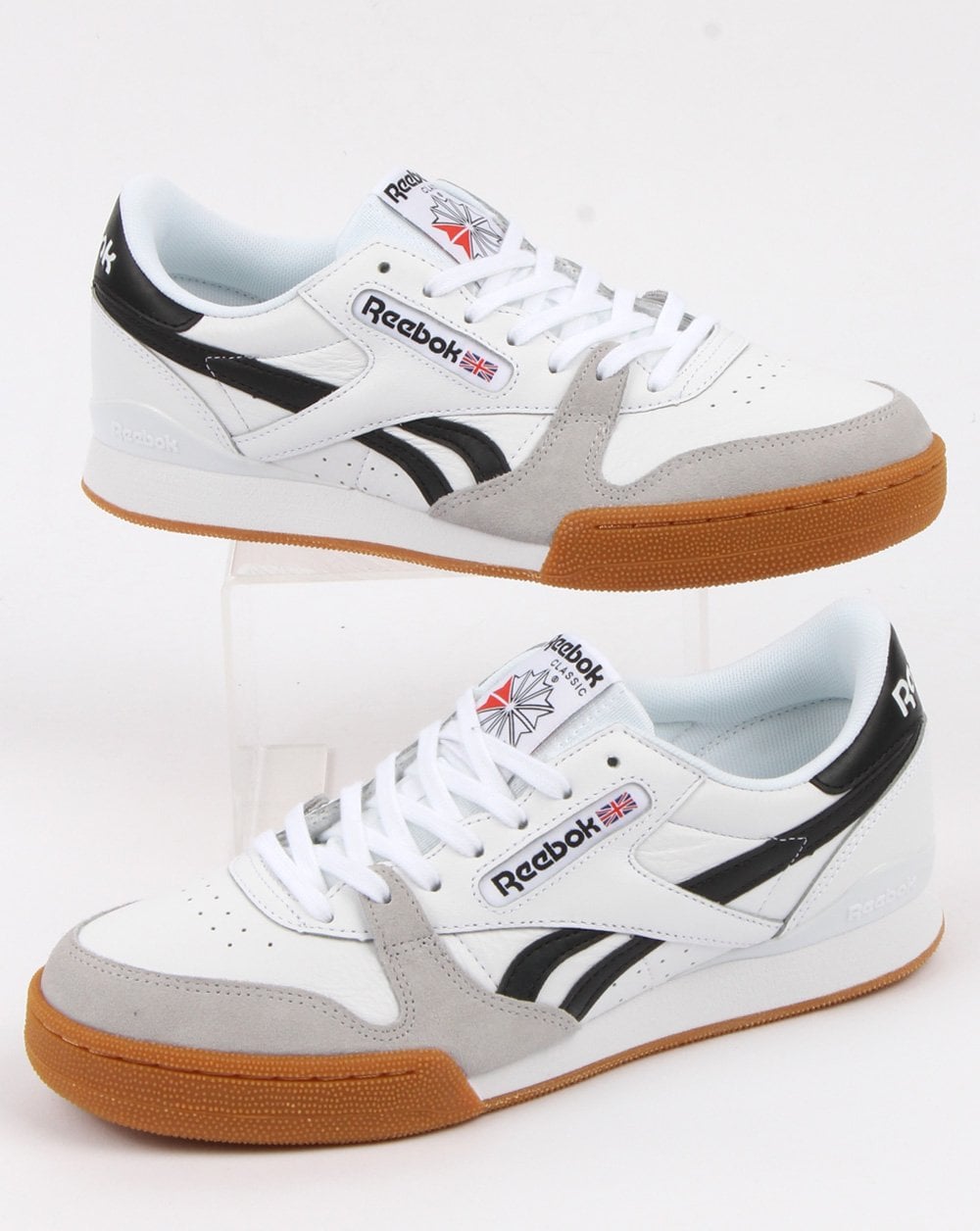 Reebok Phase One Pro Trainer Gum Weiß/Schwarz