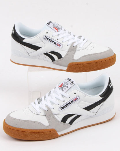 Reebok Phase One Pro Trainer Gum Weiß/Schwarz