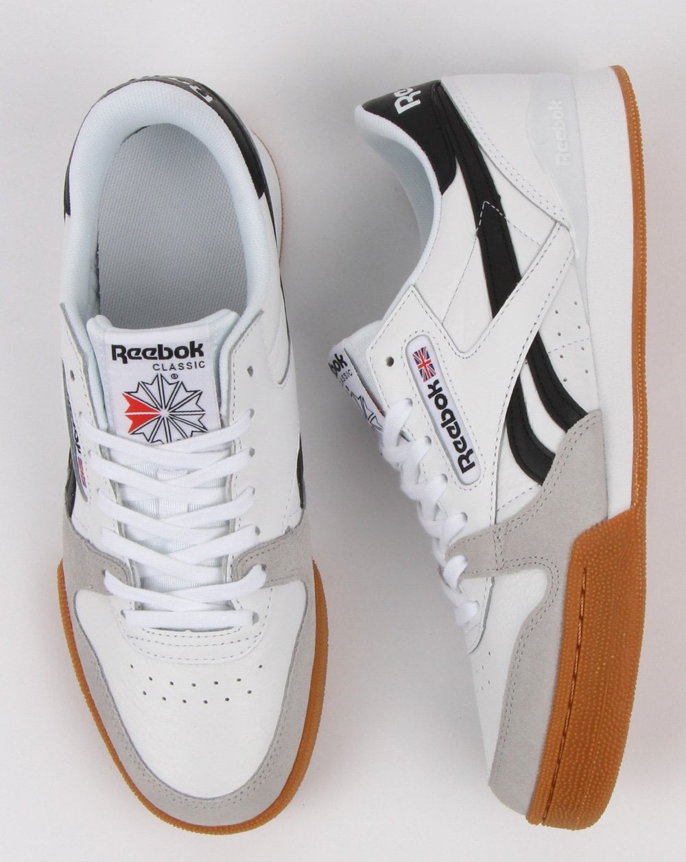 Reebok Phase One Pro Trainer Gum Weiß/Schwarz