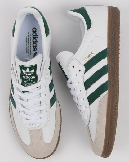 Adidas Samba Og Trainers Weiß/Collegiate-Grün