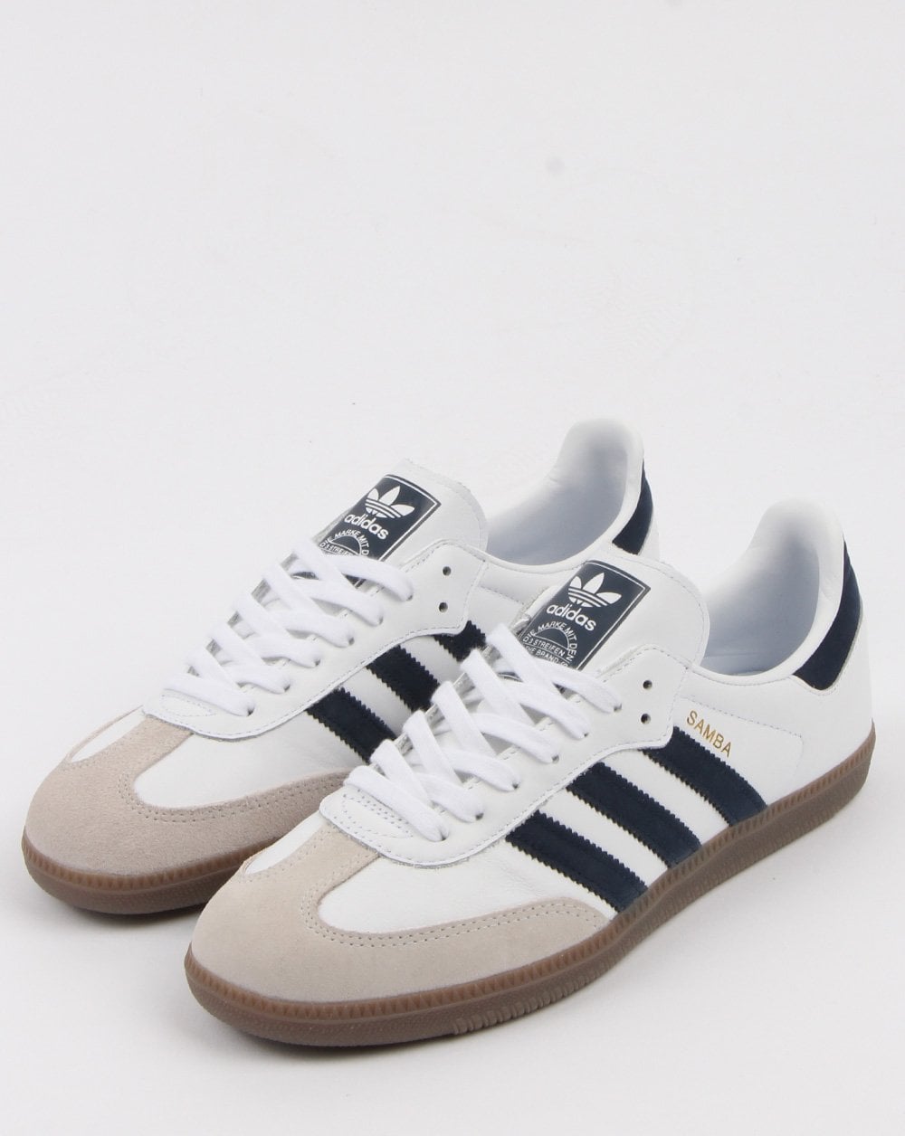 Adidas Samba Og Trainer Weiß/Marine