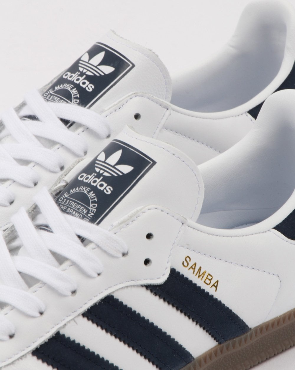Adidas Samba Og Trainers White/navy