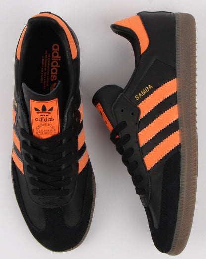 Adidas Samba Og Trainer Schwarz/Orange