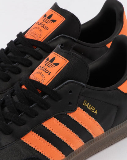 Adidas Samba Og Trainer Schwarz/Orange