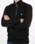 Lacoste Quarter Zip Sweatshirt Black/navy