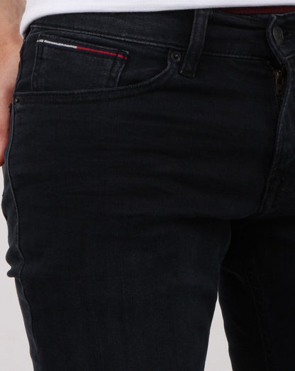 Tommy Hilfiger Slim Scanton Jeans Dynamisches Schwarz