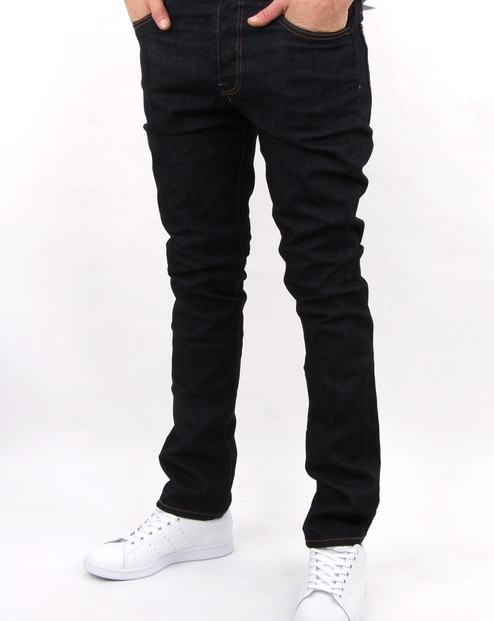 Marshall Artist – Schmal zulaufende Jeans in Spülwaschung