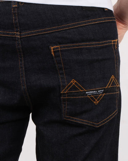 Marshall Artist – Schmal zulaufende Jeans in Spülwaschung