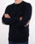 Aquascutum Lance Lambswool Crew Neck Jumper Navy