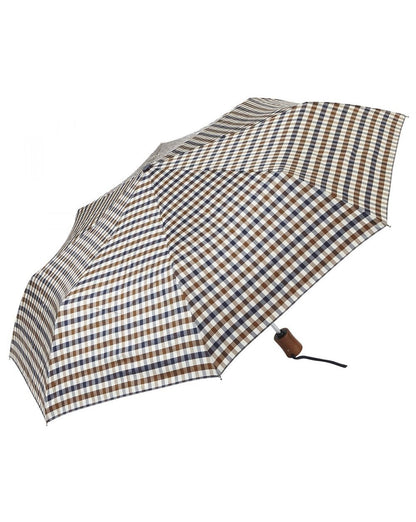Aquascutum Club Check Regenschirm Vicuna