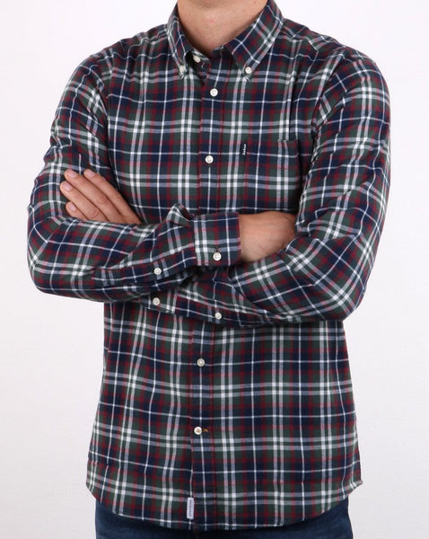 Barbour Endsleigh Racing Green Check Shirt