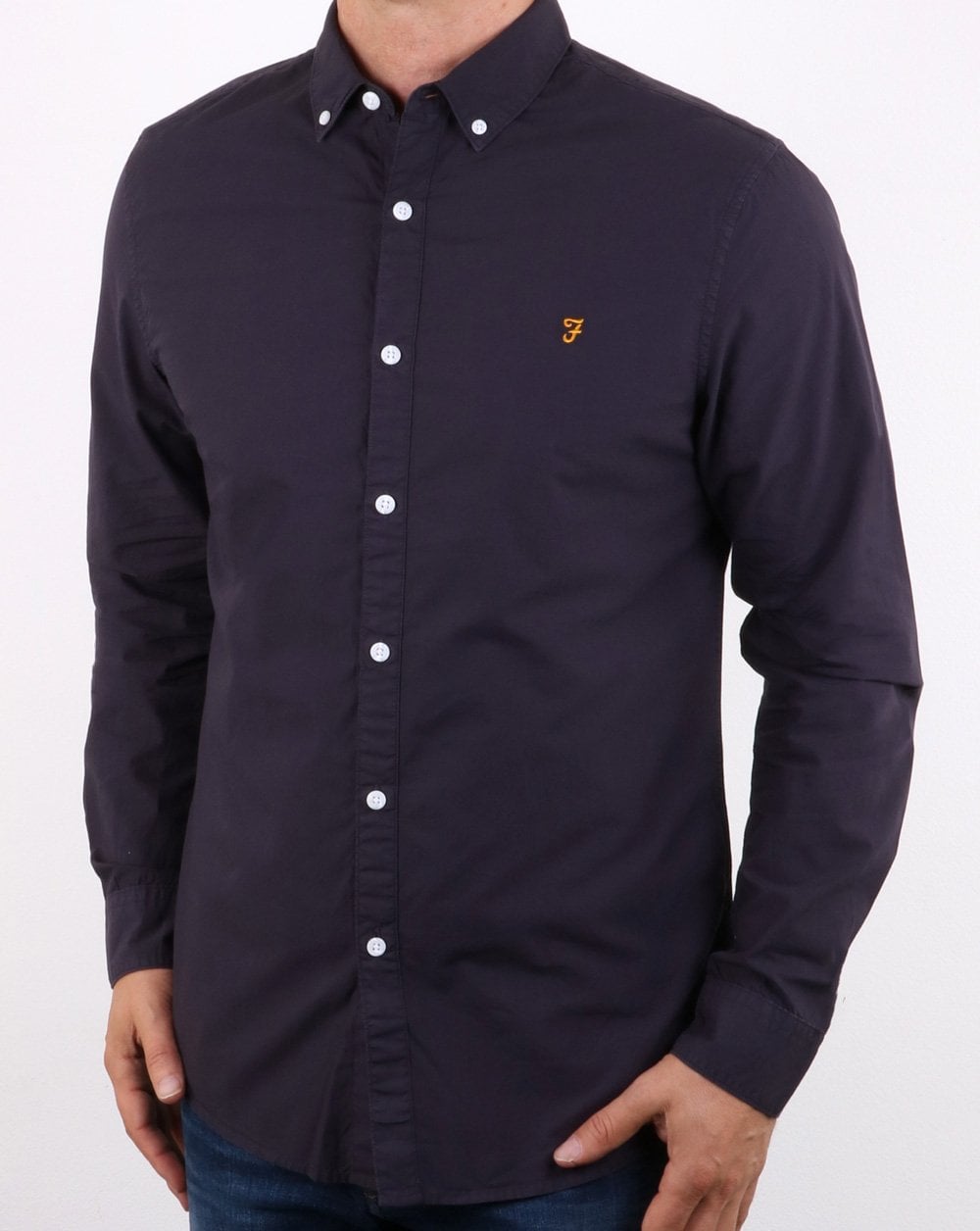 Farah Farley Hemd True Navy