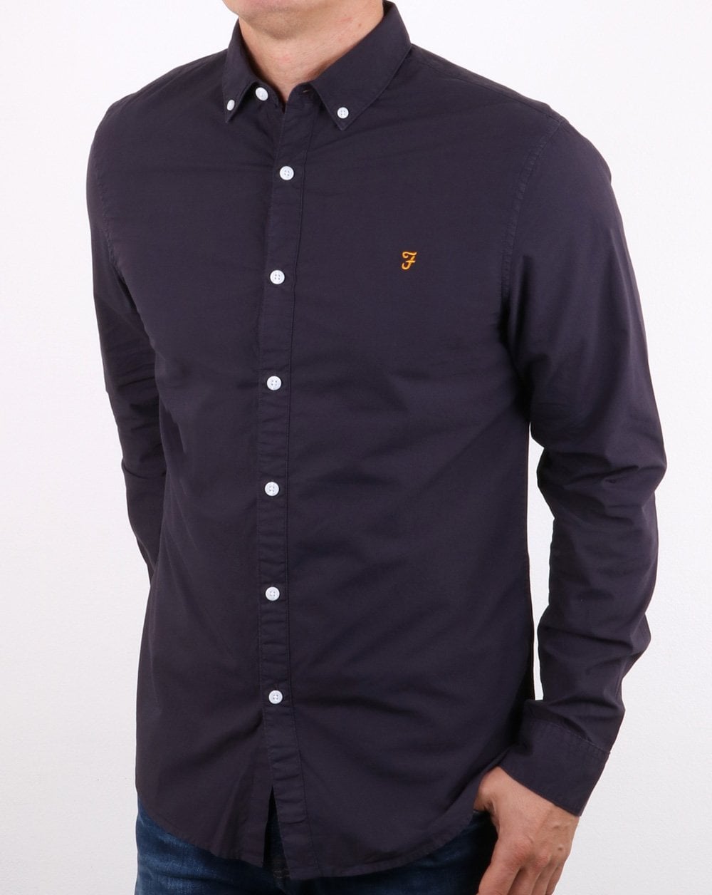 Farah Farley Hemd True Navy