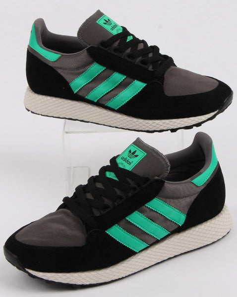 Adidas Forest Grove Trainers Black/Green/grey