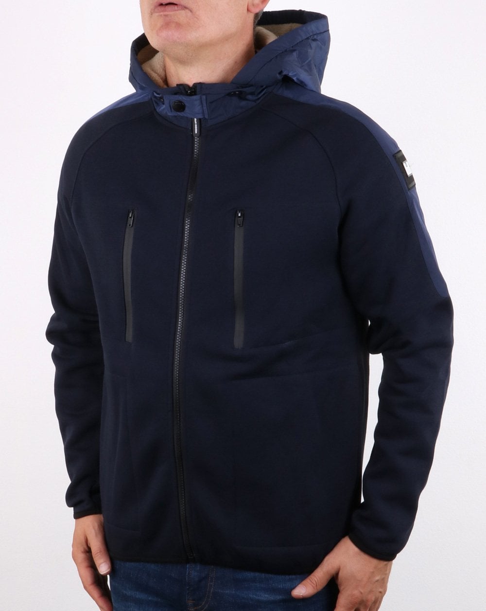 Weekend Offender McLaren Hoody Marineblau