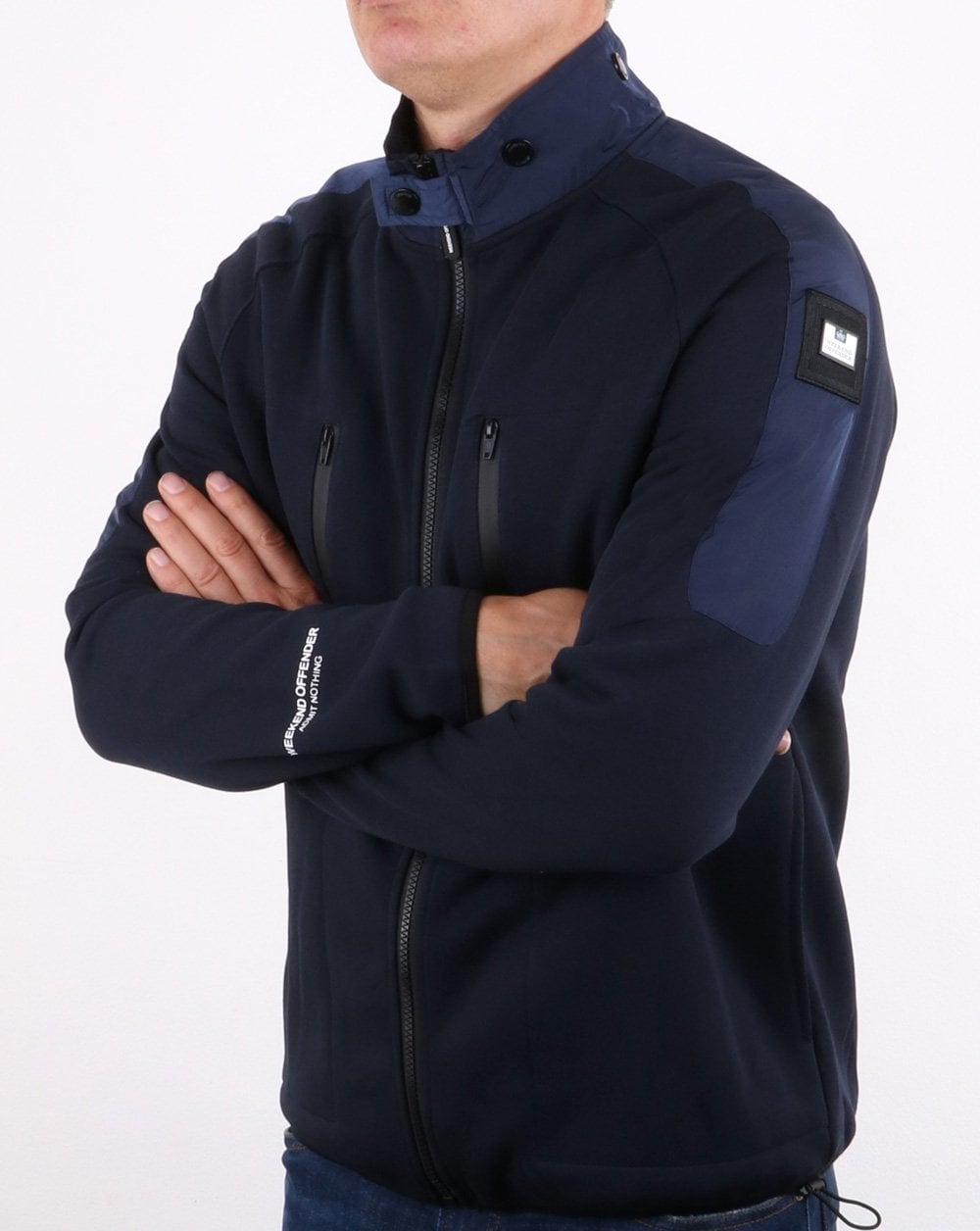 Weekend Offender McLaren Hoody Marineblau