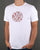 Pretty Green Thornley Paisley Logo T Shirt White/red