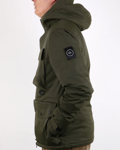 Marshall Artist – Klassischer Parka mit 4 Taschen, Khaki