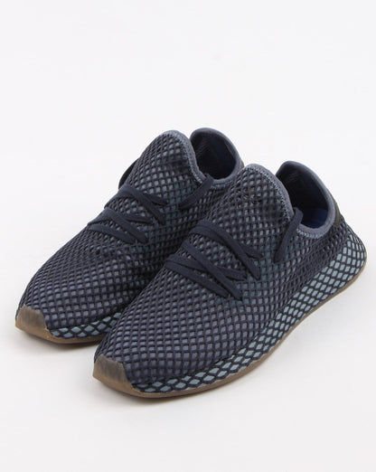 Adidas Deerupt Runner Sneakers Dunkelblau/Aschblau