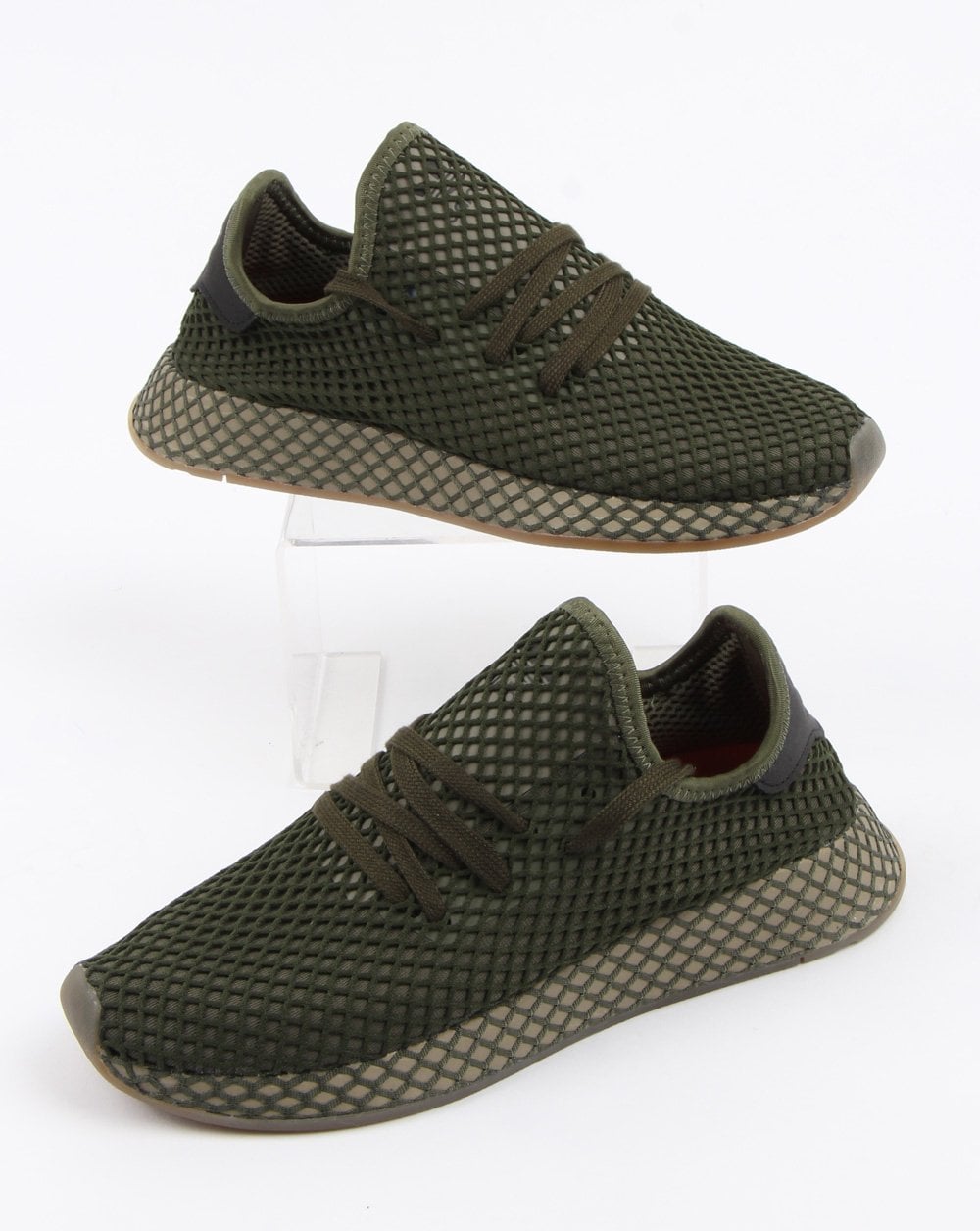 Adidas Deerupt Runner Trainers Base Grün/Orange