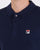Fila Vintage Long Sleeve Polo Shirt Navy