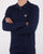 Fila Vintage Long Sleeve Polo Shirt Navy