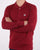 Fila Vintage Long Sleeve Polo Shirt Tibetan Red