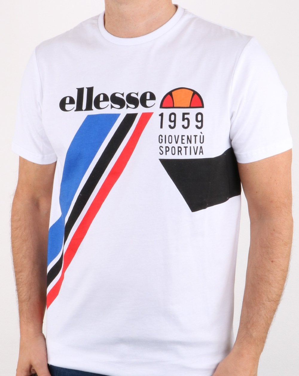 Ellesse – Finlo – T-Shirt in Weiß