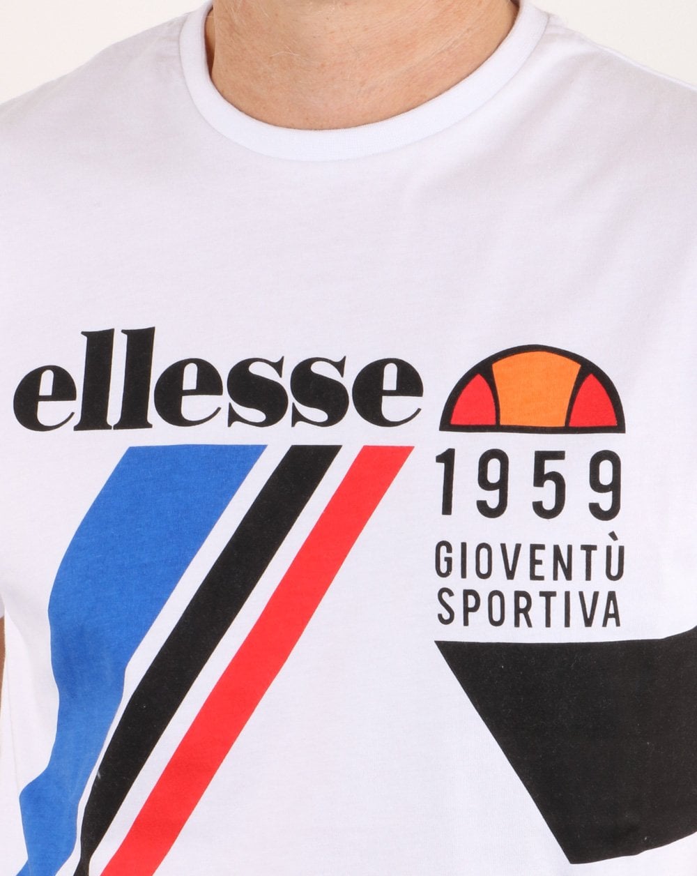 Ellesse – Finlo – T-Shirt in Weiß
