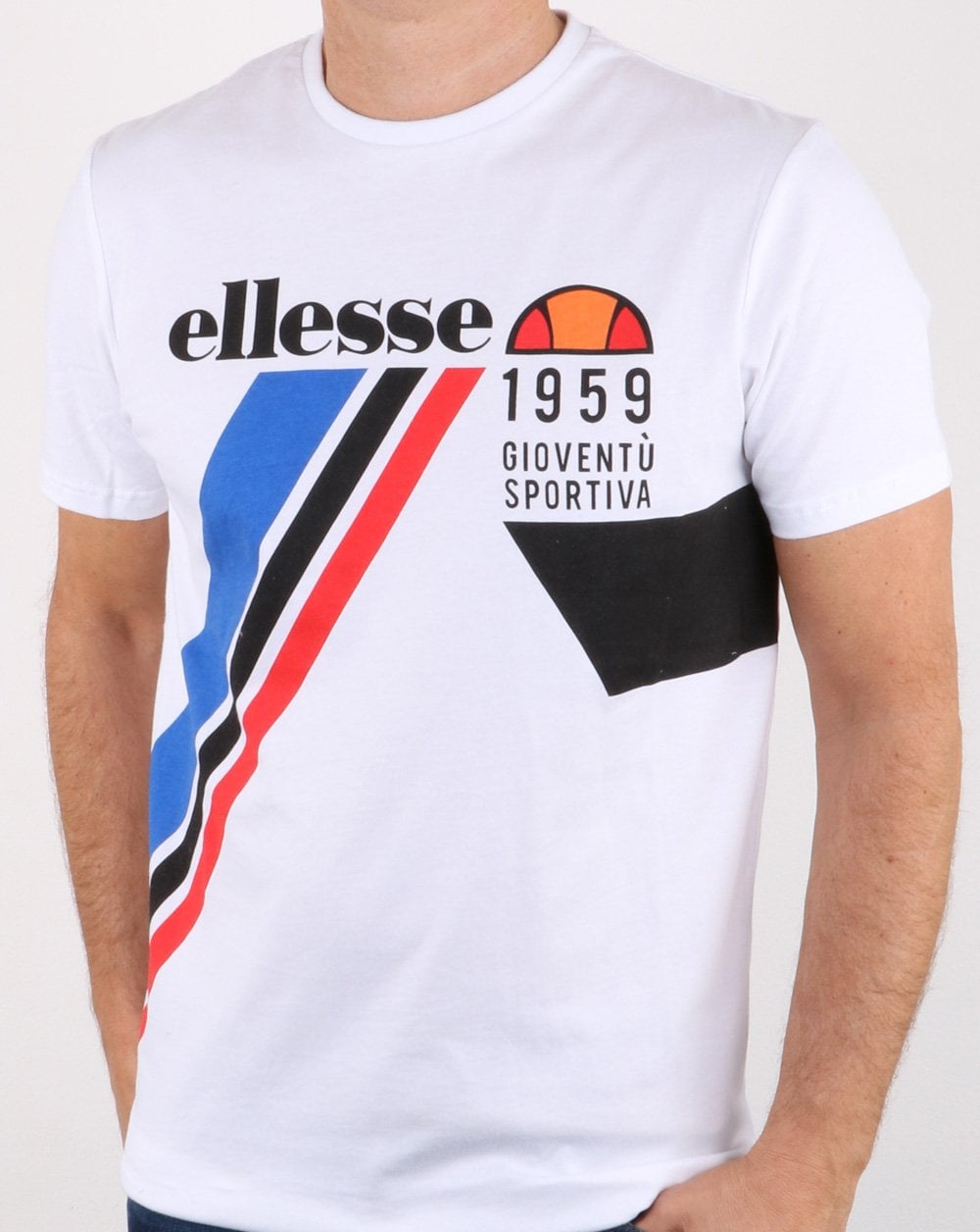 Ellesse – Finlo – T-Shirt in Weiß