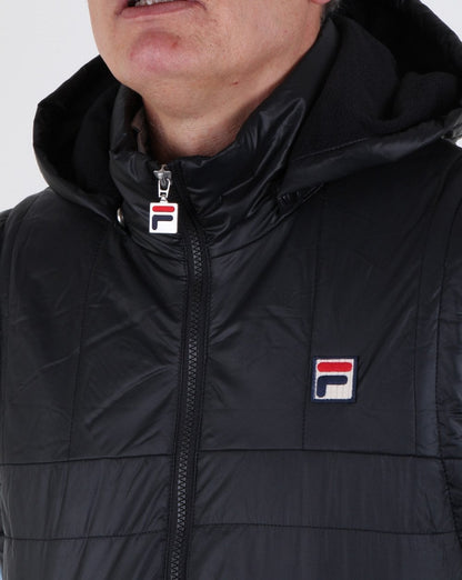 Fila Vintage Racer Weste Schwarz