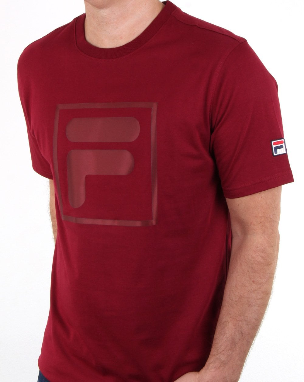 Fila Vintage Alexis F Box T Shirt Red