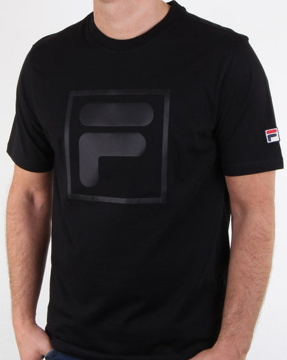 Fila Vintage Alexis F Box T-Shirt Schwarz