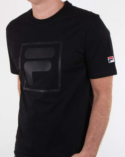 Fila Vintage Alexis F Box T-Shirt Schwarz