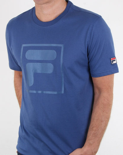 Fila Vintage Alexis F Box T-Shirt, Marineblau