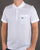 Lacoste Contrast Collar Polo Shirt White and Navy