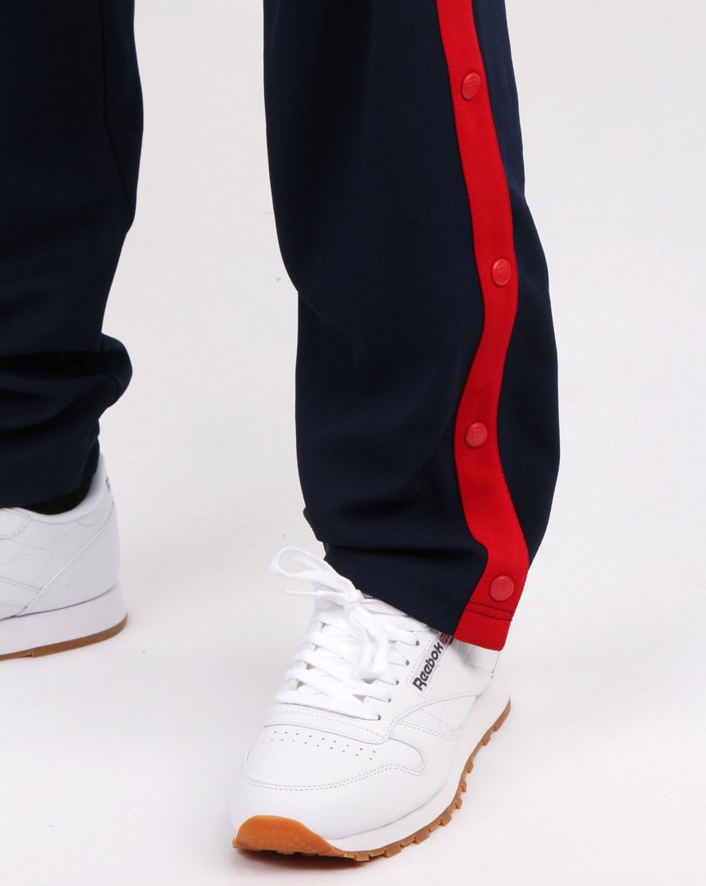 Fila Vintage Popper Pants Marineblau/Rot