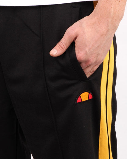 Ellesse Cassed Track Pant Schwarz/Gelb
