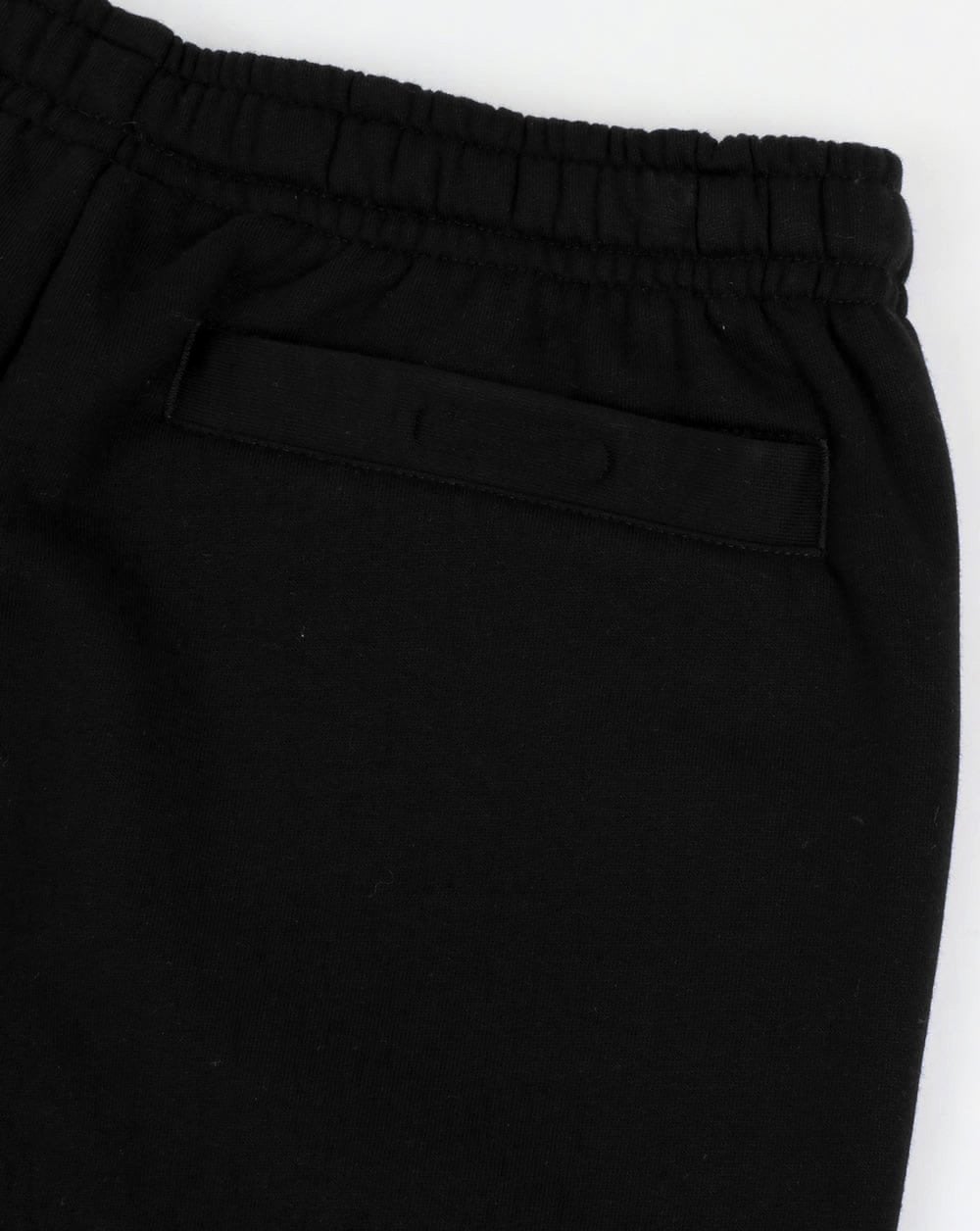 Lacoste – Fleece-Shorts mit Gesäßtasche in Schwarz