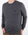 Pretty Green Hinchcliffe Crew Neck Jumper Dark Grey